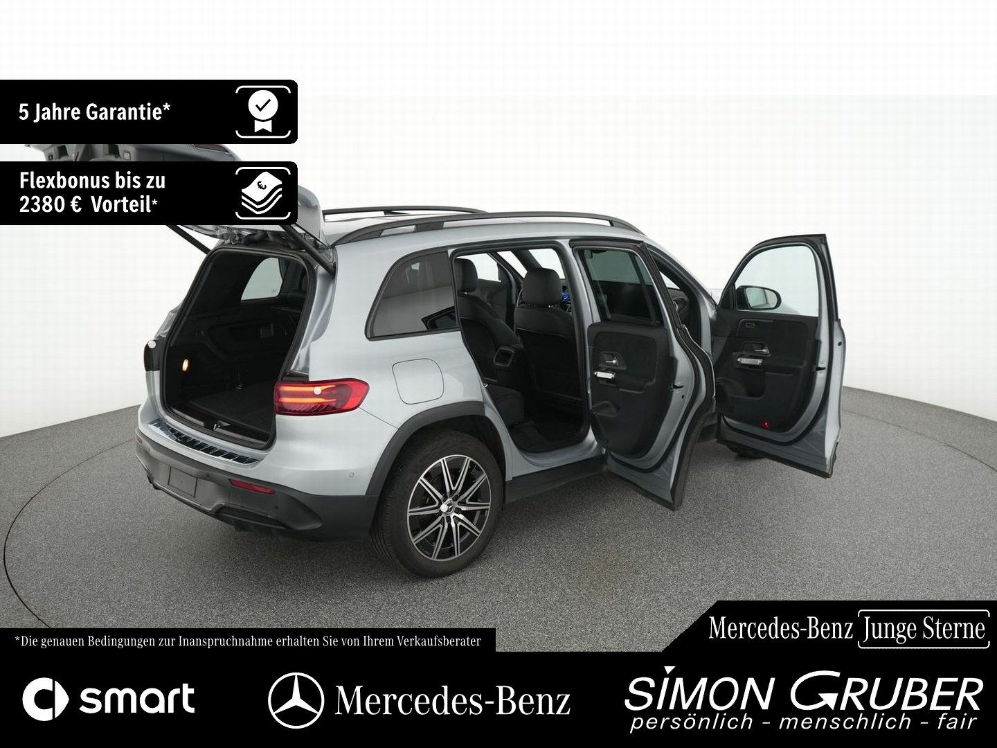 Fahrzeugabbildung Mercedes-Benz EQB 250+ AMG Night Pano Ambi LED AHK Mod 2025