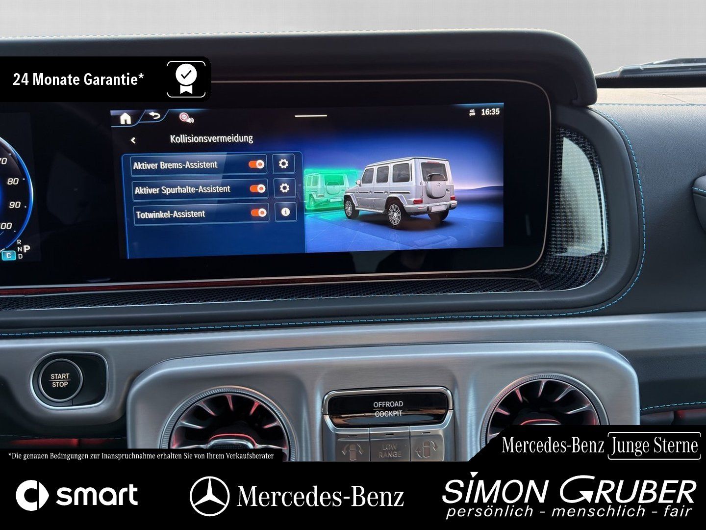 Fahrzeugabbildung Mercedes-Benz G 580 EQ Edition ONE magno opalith Fondentertain