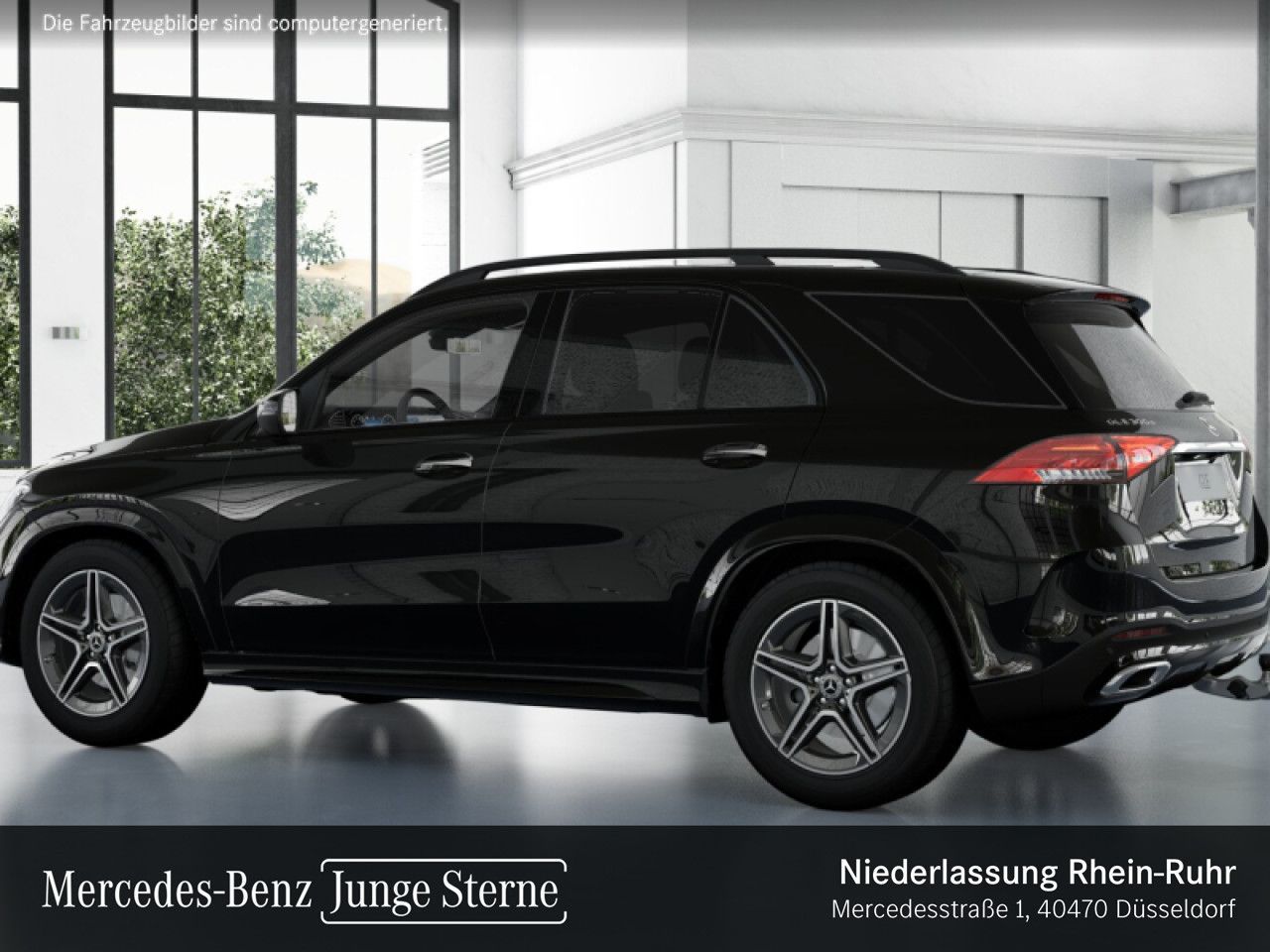 Mercedes-Benz GLE 300 d 4M AMG Adv. Night Pano DISTR AHK Airm foto 14