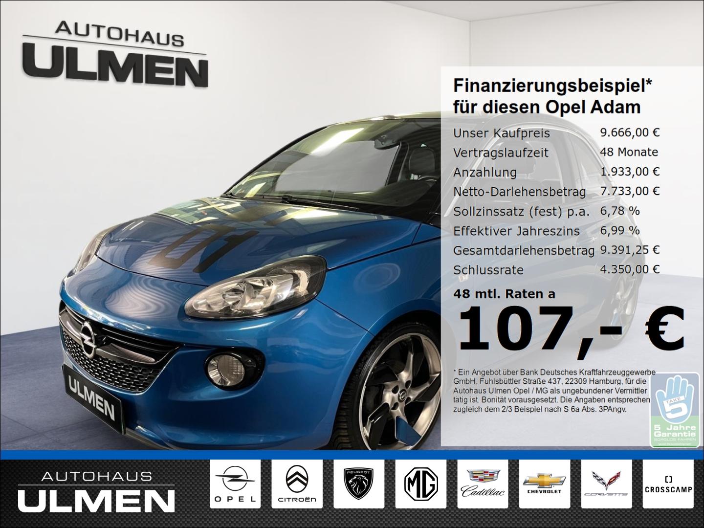 Opel Adam Slam Navi-Intellilink Alu+Allwetter PDC-hi 