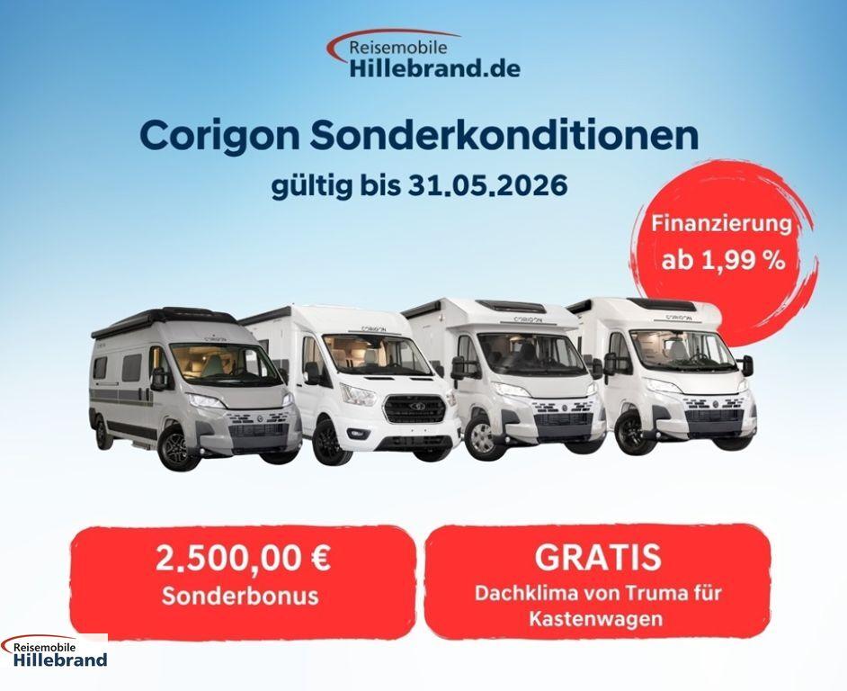 Corigon Teilintegriert Pure T 70 LS TOP AUSSTATTUNG !!!