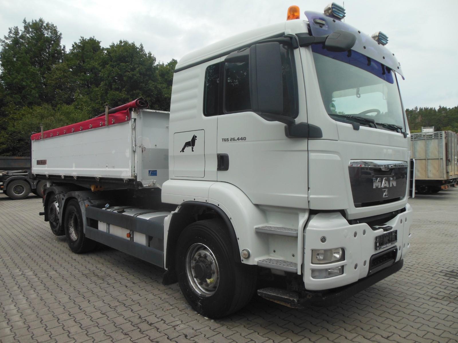 MAN TGS 26.440, 6X4H, MANUELL, EURO 5