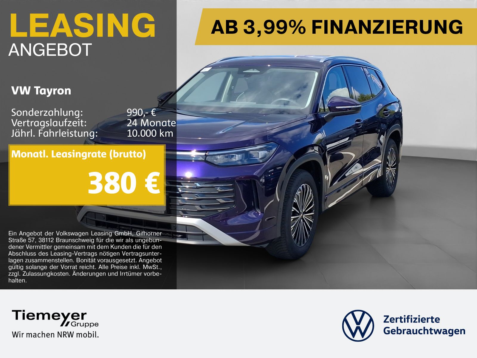 Volkswagen Tayron 1.5 eHYBRID ELEGANCE LED NAVI KAMERA AHK foto 1