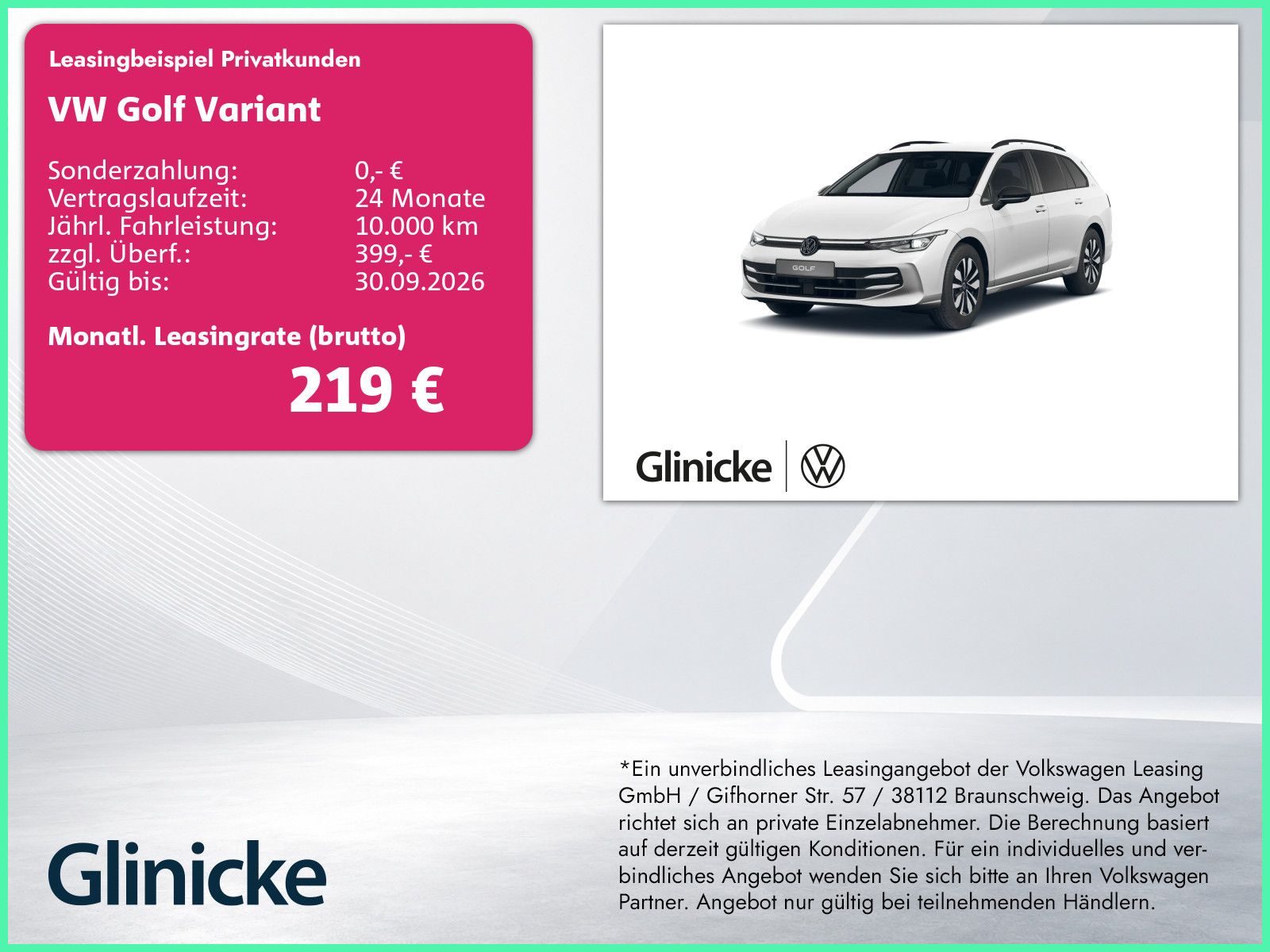 Volkswagen Golf VIII Variant 1.5 eTSI DSG Navi AHK RüKa SiH