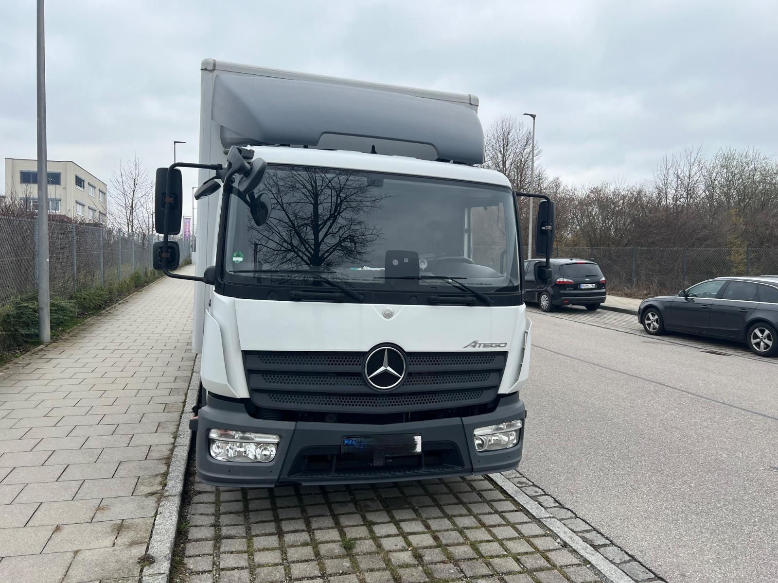 Mercedes-Benz Atego 821 Aut.,Koffer 7m,Tüv