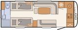 Dethleffs Beduin Scandinavia 670 BET 2.500 kg /Winterpaket - Dethleffs 670