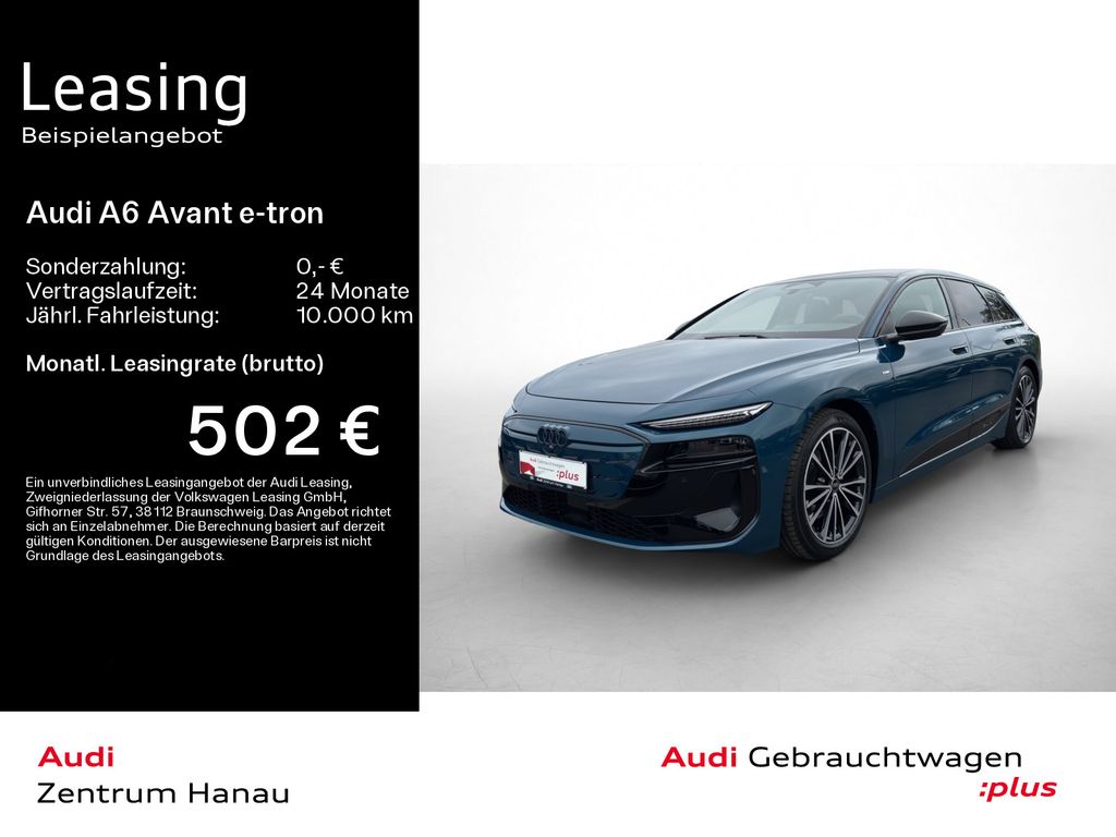 Audi A6 Avant e-tron S-LINE*0,25%*MATRIX*STHZG*HUD*LU