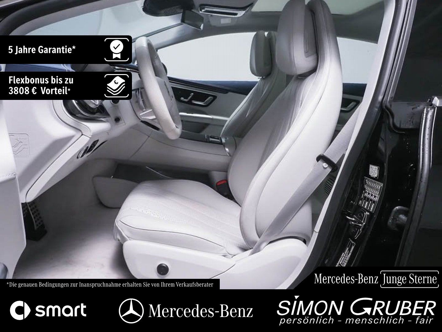 Fahrzeugabbildung Mercedes-Benz EQE 500 4M AMG Pano Leder Airmatic HUD Burm3D