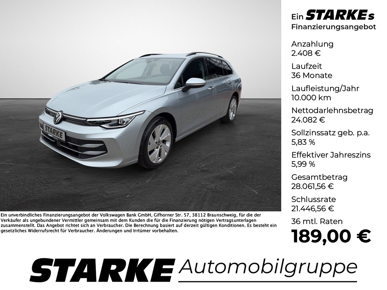 Volkswagen Golf Variant 1.5 TSI DSG Style  Navi LED Kamera 