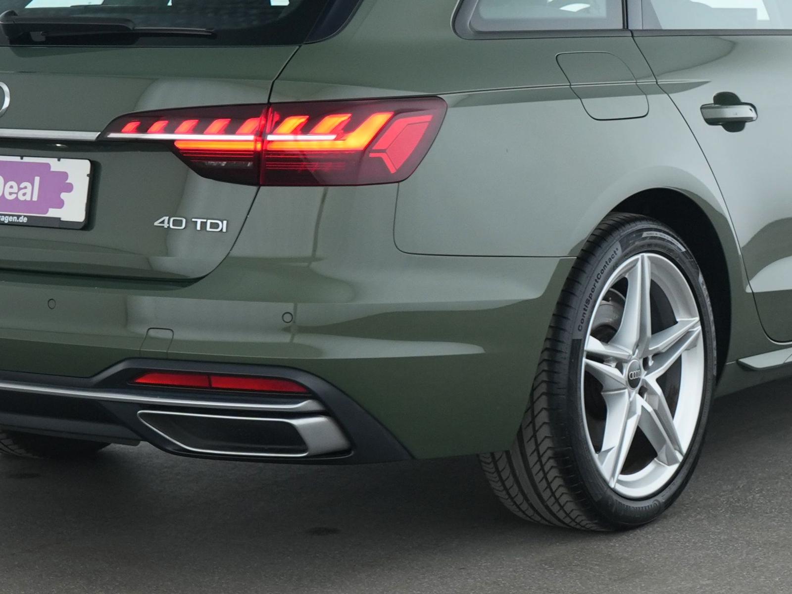 Audi A4 Avant 40 advanced AHK Sportsitze LED PDC NAVI, миниатюра 14