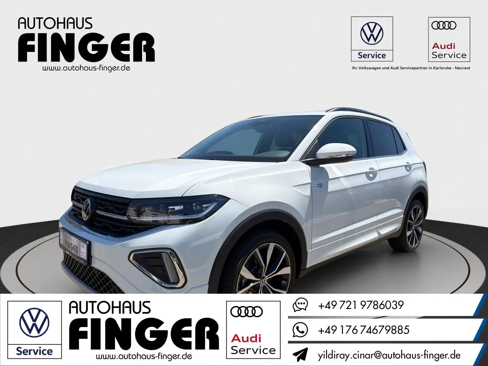 Volkswagen T-Cross 1.0 TSI DSG R-Line*LED/Kamera/App/Alu18"