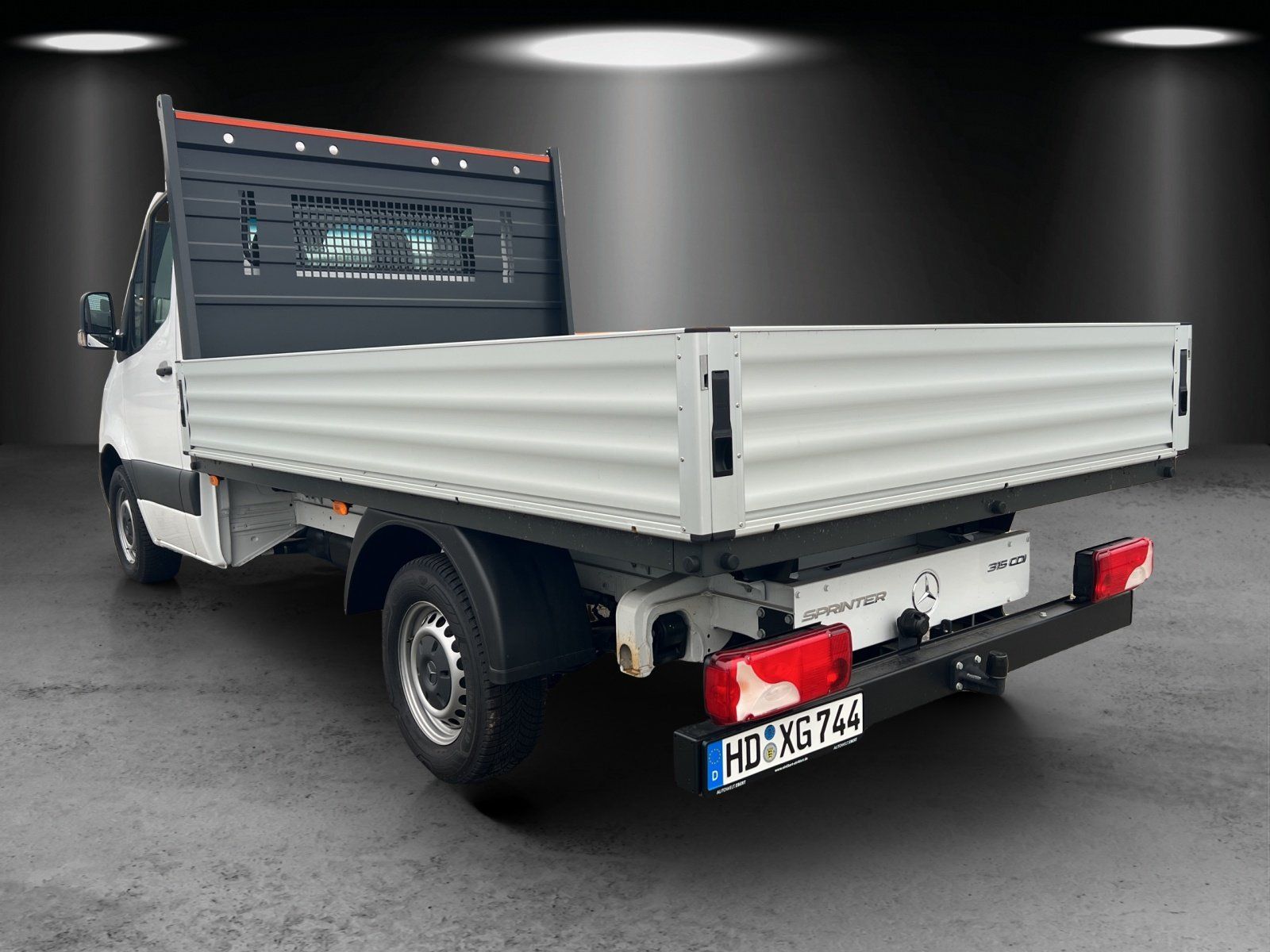 Fahrzeugabbildung Mercedes-Benz Sprinter 315 Pritsche mit Alu - Bordwänden
