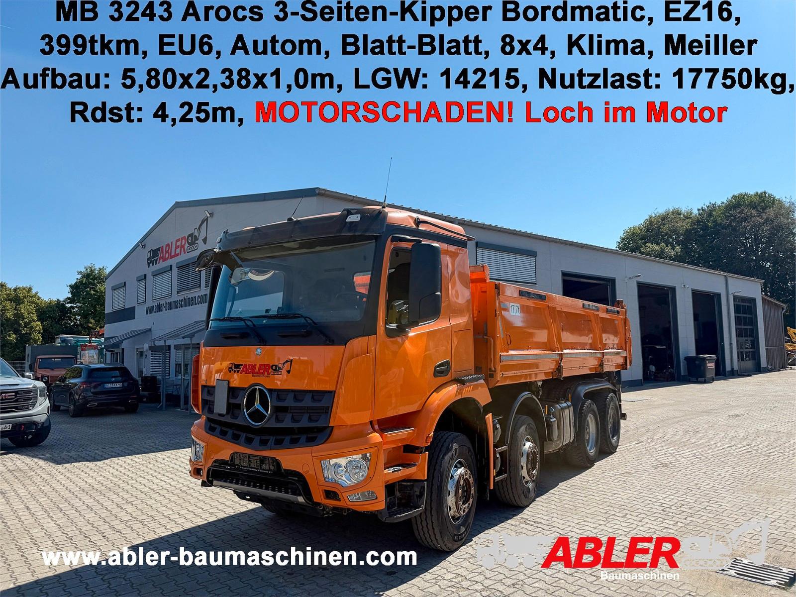 Mercedes-Benz Arocs 3243 3.S.K Motorschaden