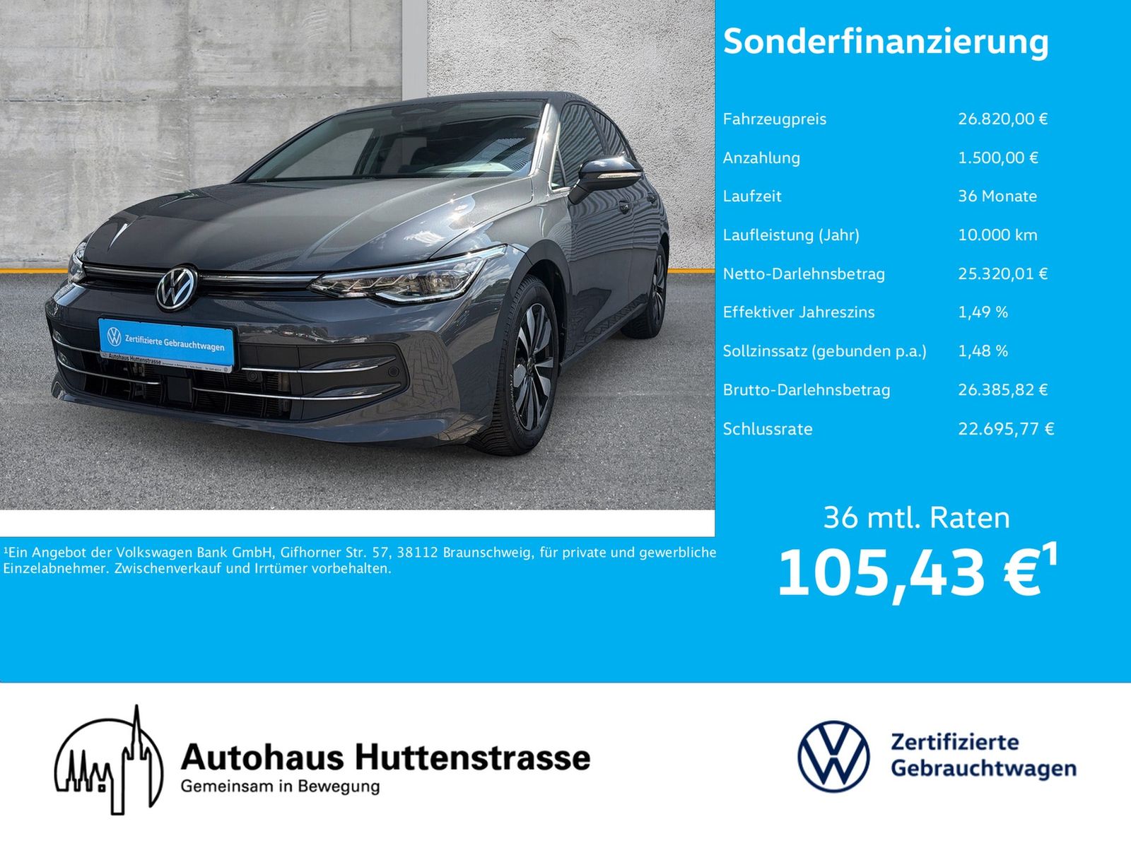 Volkswagen Golf VIII 1.5 eTSI DSG Goal MATRIX AHK KAMERA foto 1