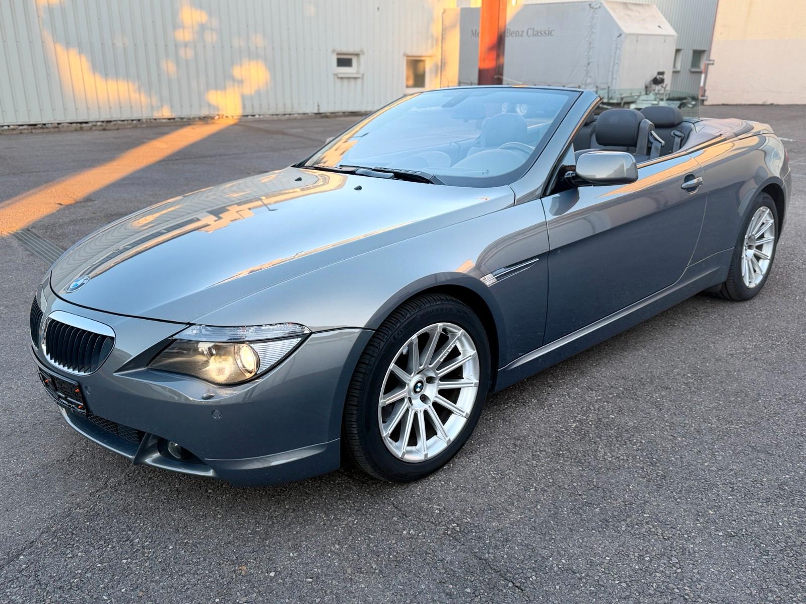 BMW 630 Cabrio**Schalter**HARTGE*ACC*M6*HUD*Sport