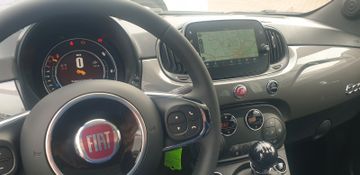 Fiat 500 Dolcevita-Navi-Panoramadach-Klimaaut