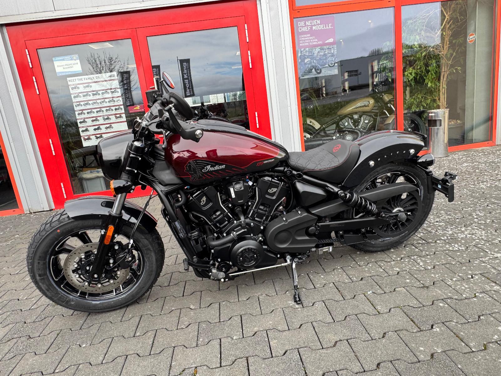 Indian Scout Bobber 125th Anniversary Elite