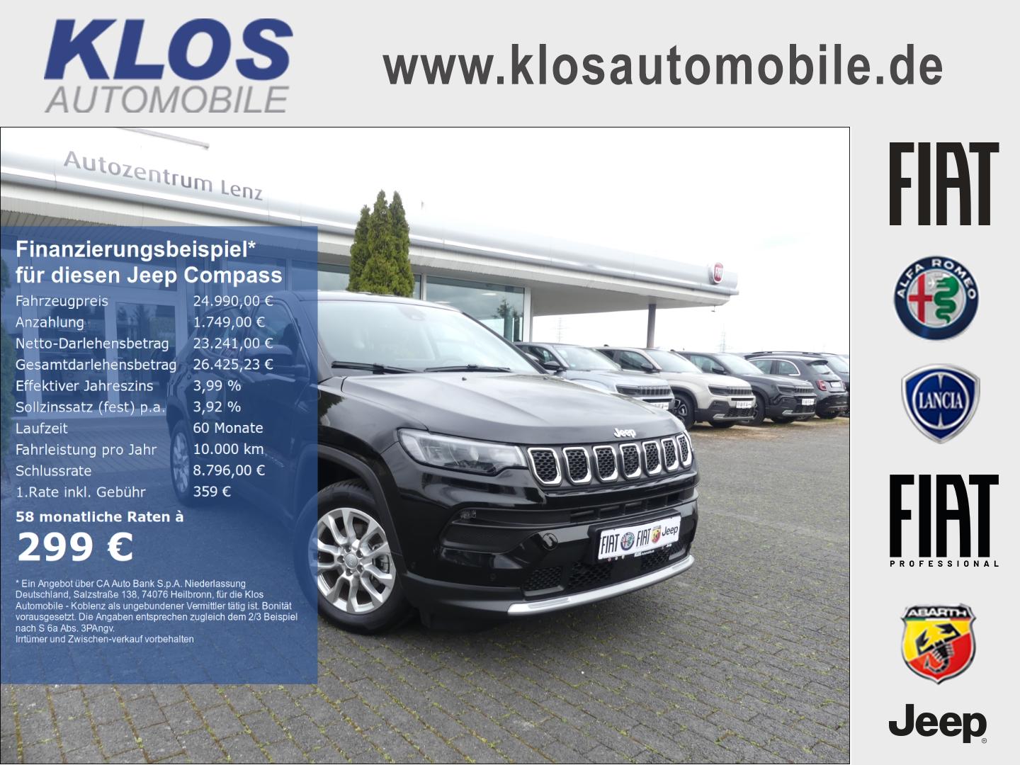 Jeep Compass ALTITUDE e-HYBRID 1.5l 130PS AT SICHERHE