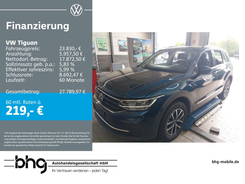 Tiguan 2.0 TDI LIFE # ACC # LANE-ASSIST # APP-CO