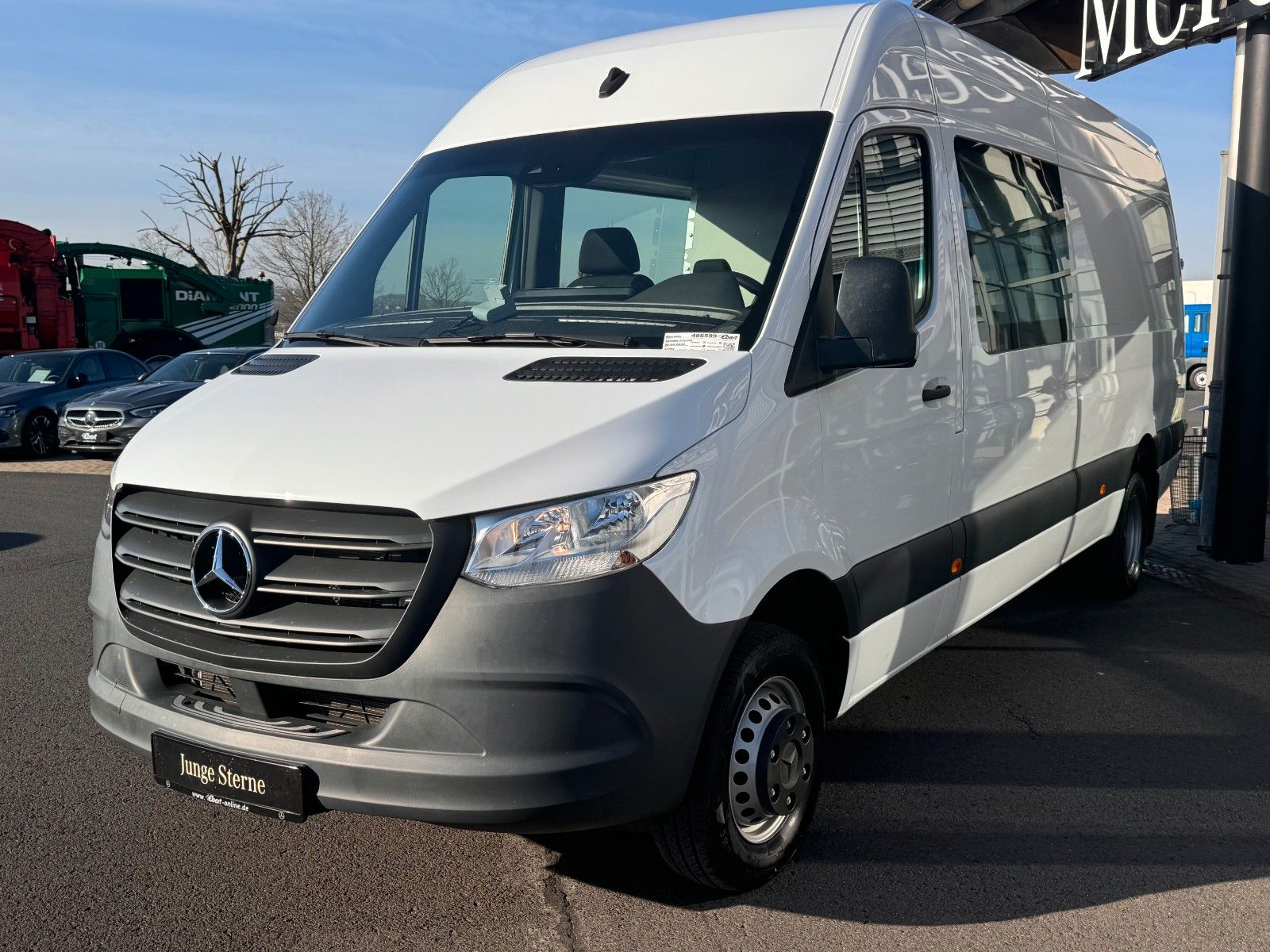 Fahrzeugabbildung Mercedes-Benz Sprinter 519 CDI DoKa/Mixto Stdheiz AHK3,5to