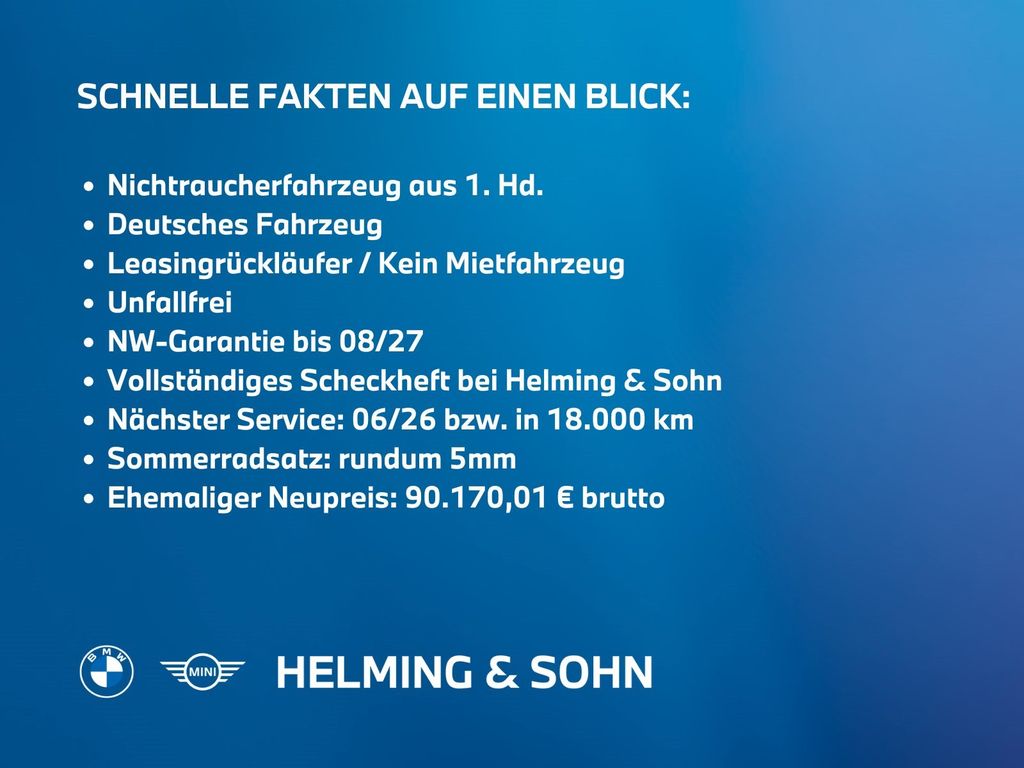 BMW X3 xDrive30i M-Sport Head-Up HK HiFi AHK Laser P