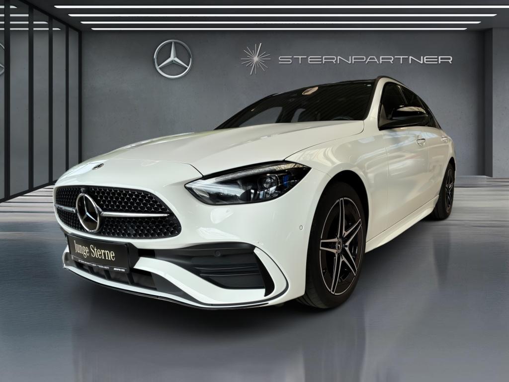 Mercedes-Benz C 300 e T AMG+NIGHT+VOLLLEDER+PANO+AHK+360°