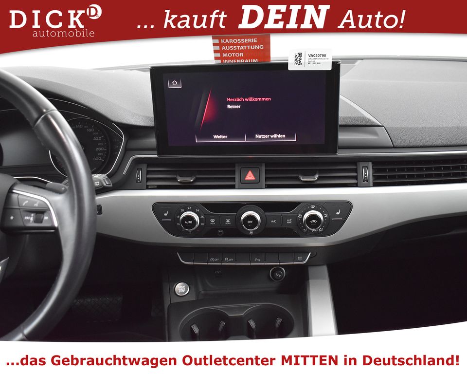 Audi A4 AV 35d S-Tr. Sport NAVI+KAMER+LED+AHK+ACC+SHZ