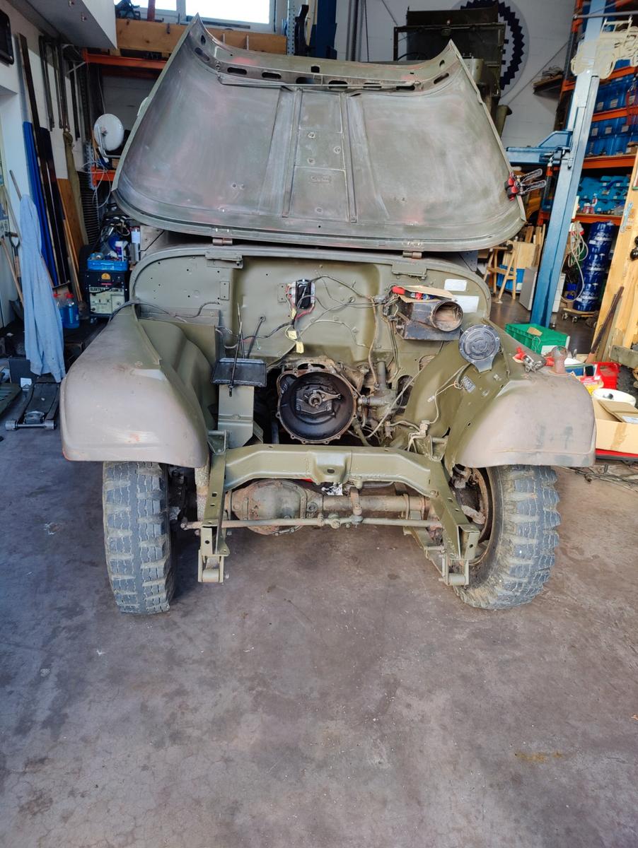 Jeep CJ6 Kaiser, Militär, 6 Sitze, restauriert