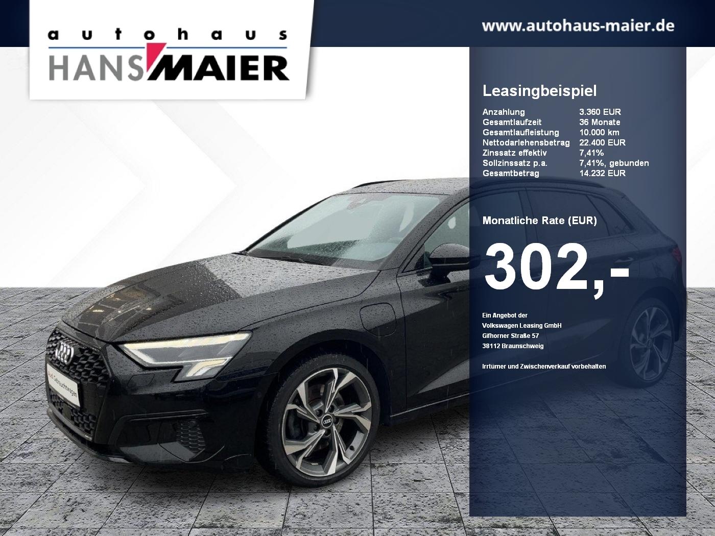 Audi A3 Sportback TFSI e advanced Navi ACC LED Sound