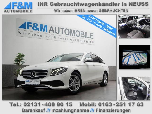 Mercedes-Benz E 220d T AVANTGARDE Navi 9G RKam LED Ambiente