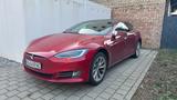 Tesla Model S 75 D , sehr guter Zustand  - rote Tesla Model S