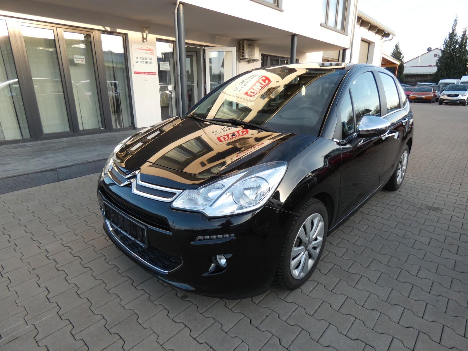 Citroën C3 Lim. 1,2 Alu Klima Tempomat Schwarz M.