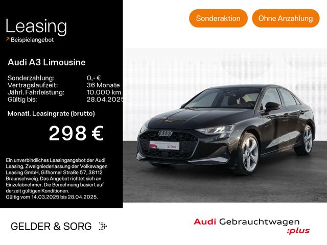 Audi A3 Limousine 35 TDI advanced LED*virtual*Navi*