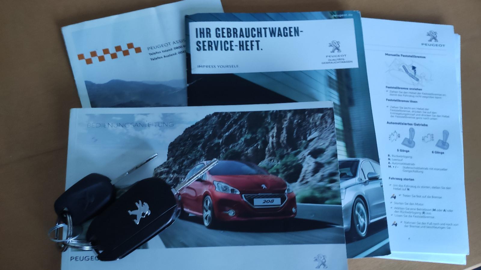 Peugeot 208 Automatik*NAVI*Klimaauto.*SHZ*BT*ALU*Allwett