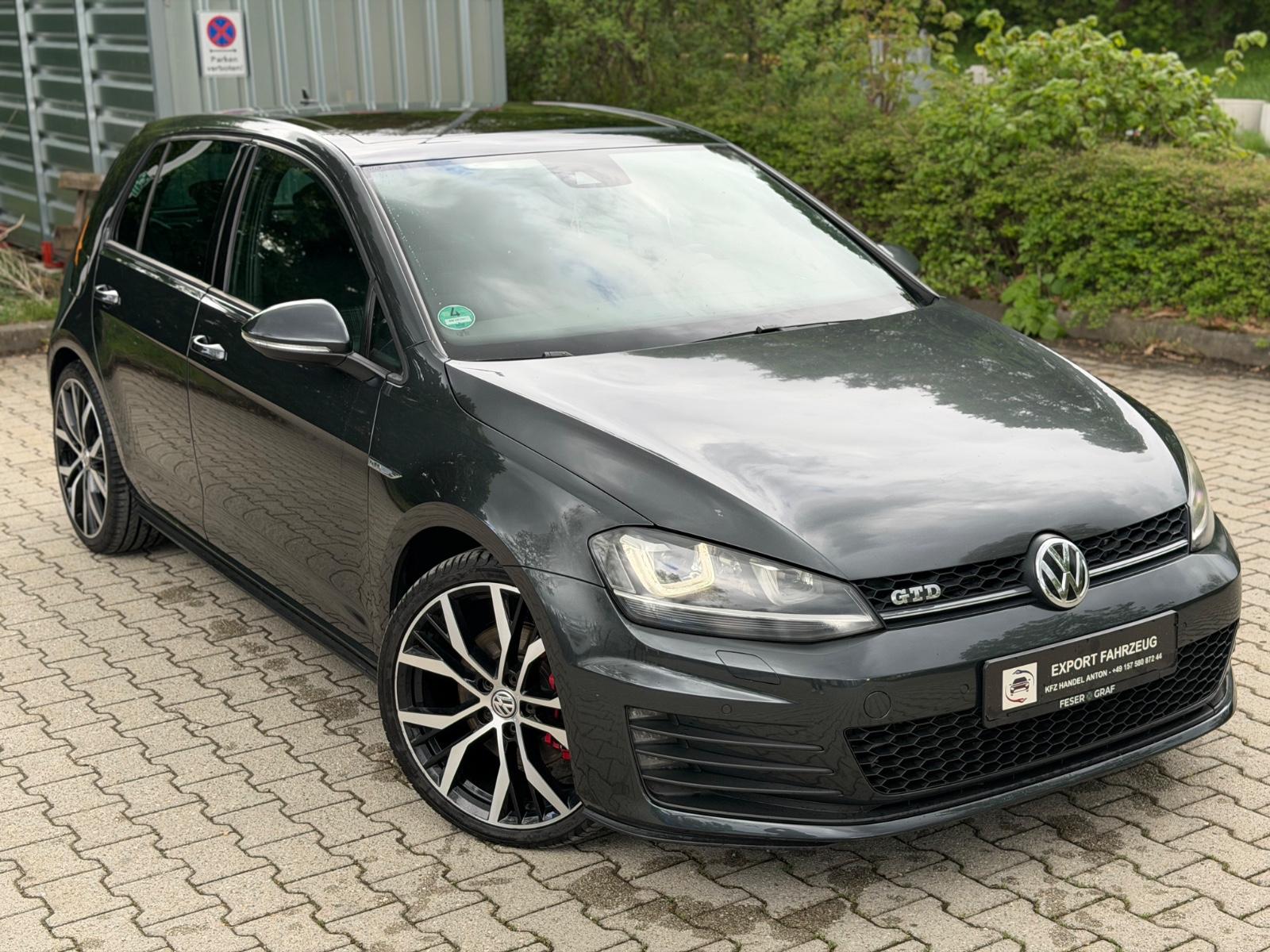 Volkswagen Golf VII GTD 2.0TDI DSG*NAVI*Aktiv Sound*1.HAND*