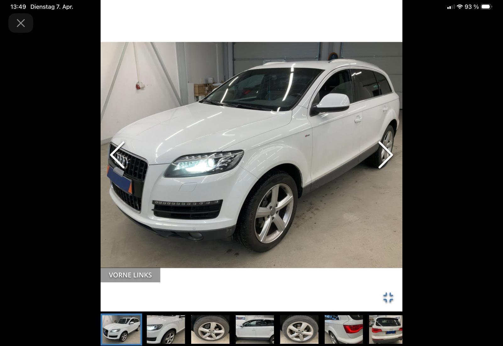 Audi Q7 3.0 TDI (DPF) 150 kW quattro tiptronic