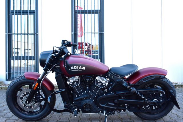 Indian Scout Bobber J+H Auspuff  Wunderkind Umbau