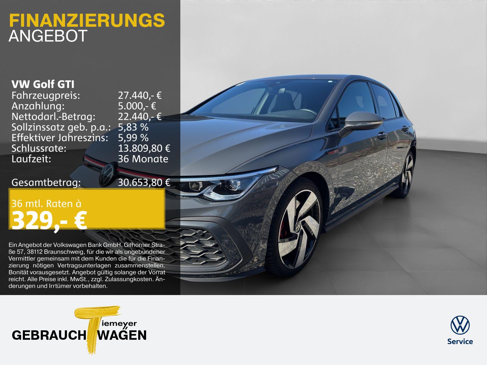 Volkswagen Golf GTI LED+ KAMERA VIRTUAL+ LM18