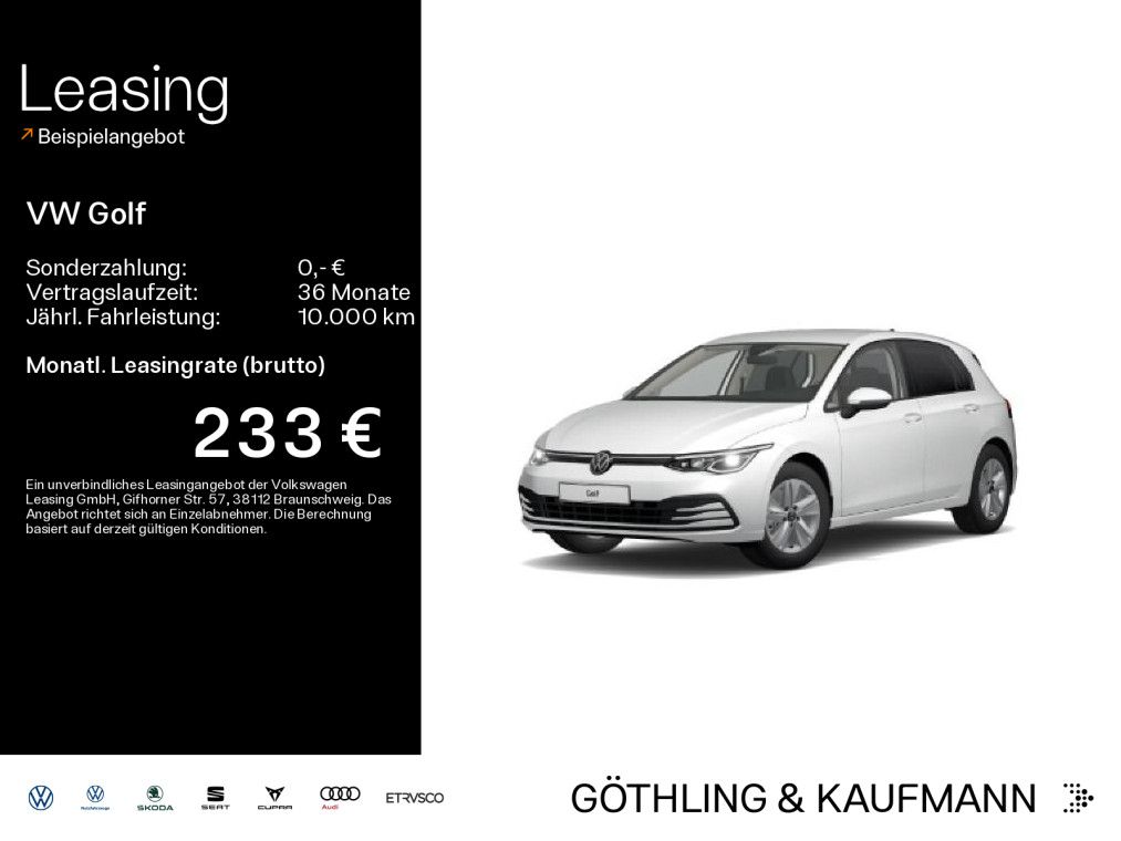 Volkswagen Golf Life 1.5 TSI *AHK*STDHZG*NAVI*KAM*SHZ*KAM*L