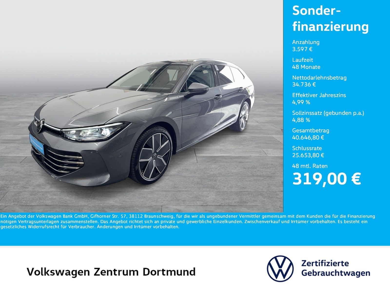 Volkswagen Passat Variant 2.0 ELEGANCE 4X4 AHK CAM ACC LM19 foto 1