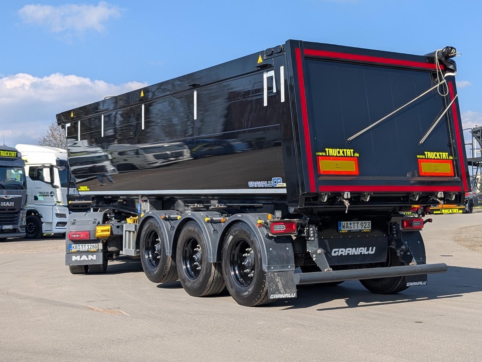 Granalu Voll- ALU 30 cbm, Leer nur 5.100 Kg, MIETEN?