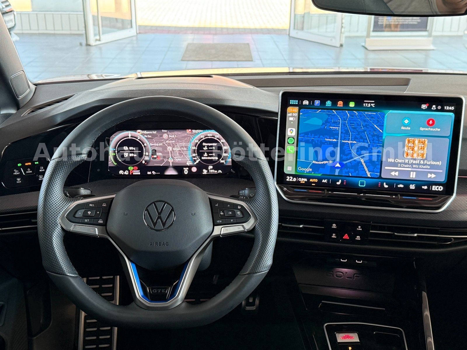 Fahrzeugabbildung Volkswagen Golf 8 GTE PHEV +Matrix +AHK +RFK 131KM Reichw.