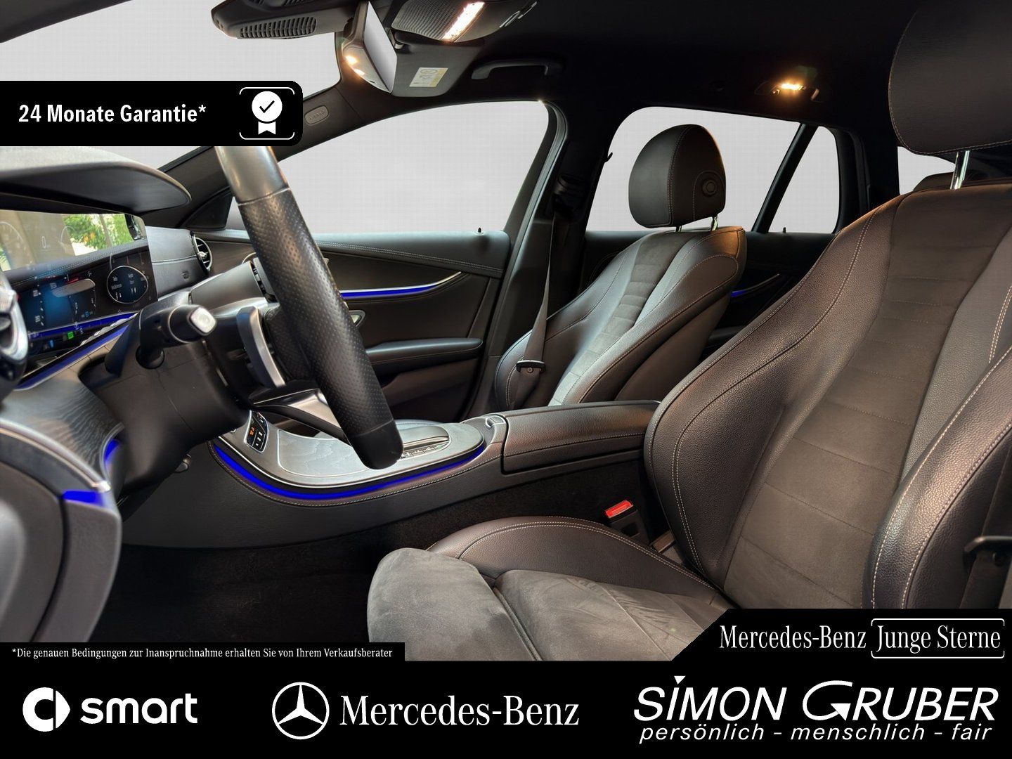 Fahrzeugabbildung Mercedes-Benz E 300 T d 4M AMG Line Distronic Ambi Widescr AHK