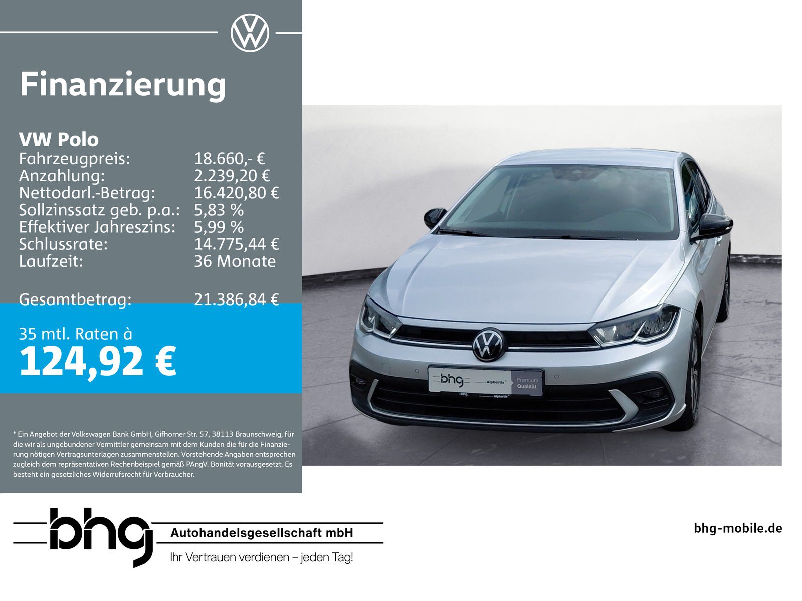 Volkswagen Polo Life 1,0 l TSI OPF 5-