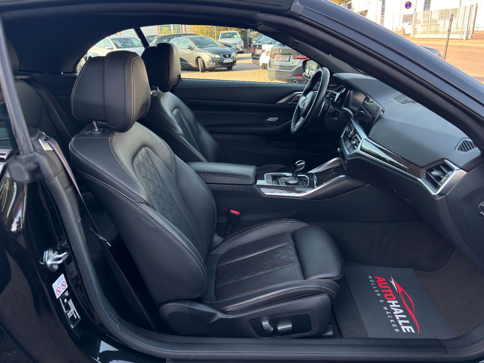 Fahrzeugabbildung BMW M440i Cabrio 360° H&K HD Laser Adap. Shad. Carb.