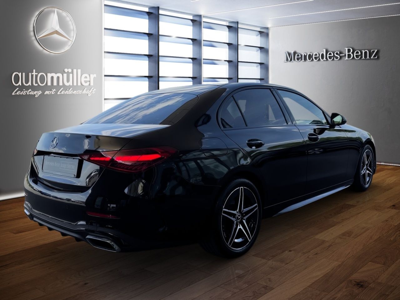 Fahrzeugabbildung Mercedes-Benz C 300 d AMG+NIGHT+AMBIENTE+DISTRONIC+KAMERA+