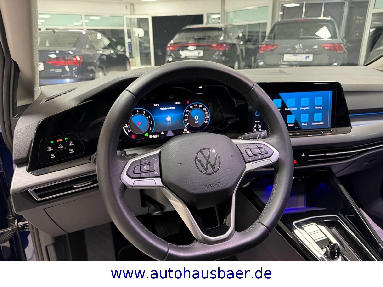 Volkswagen Golf VIII Variant Style*PANO*SHZ*AHK*K-GO*LightA, миниатюра 12