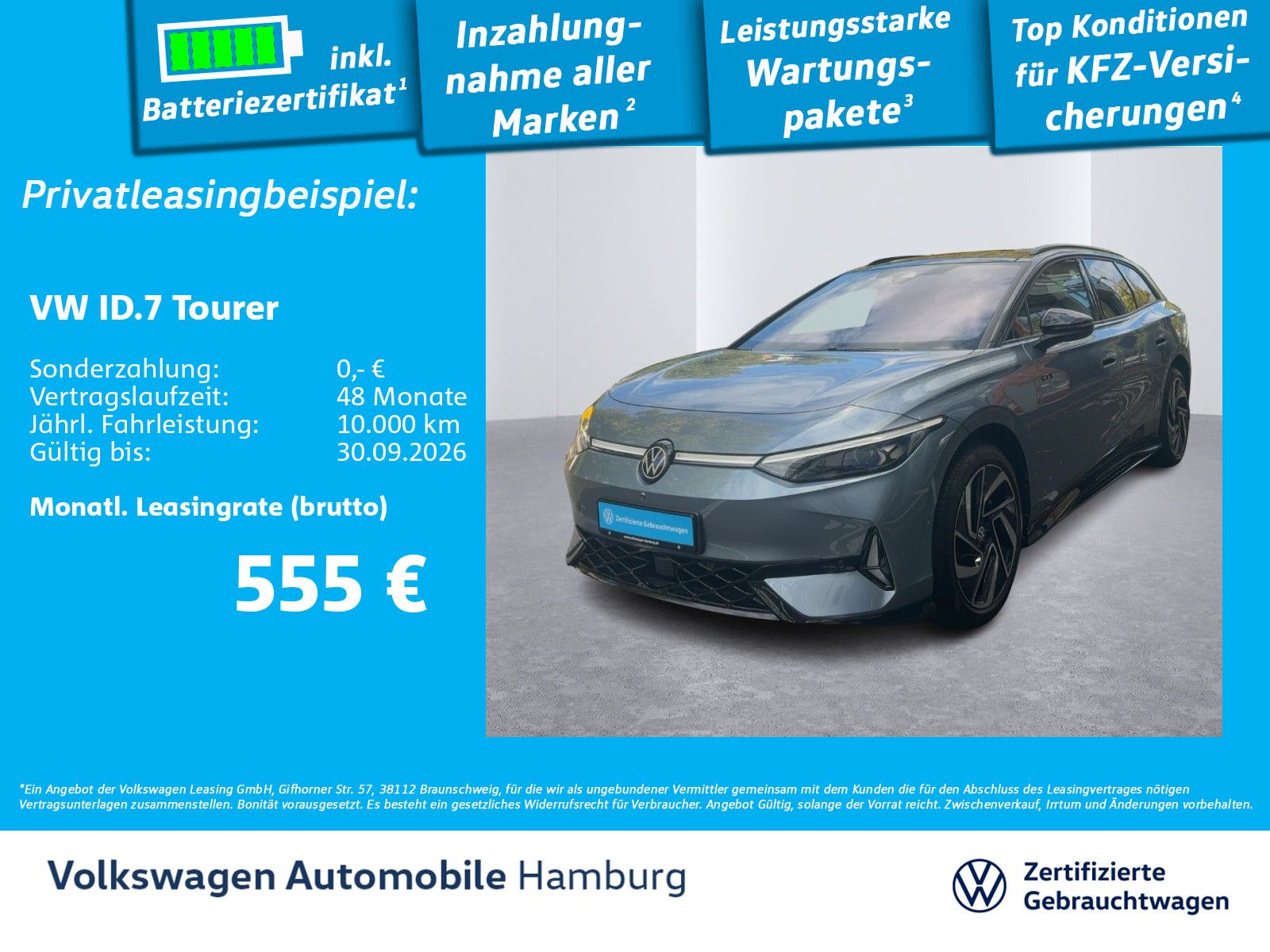 Volkswagen ID.7 Tourer GTX 4Motion AHK Panoramadach CarPlay foto 2