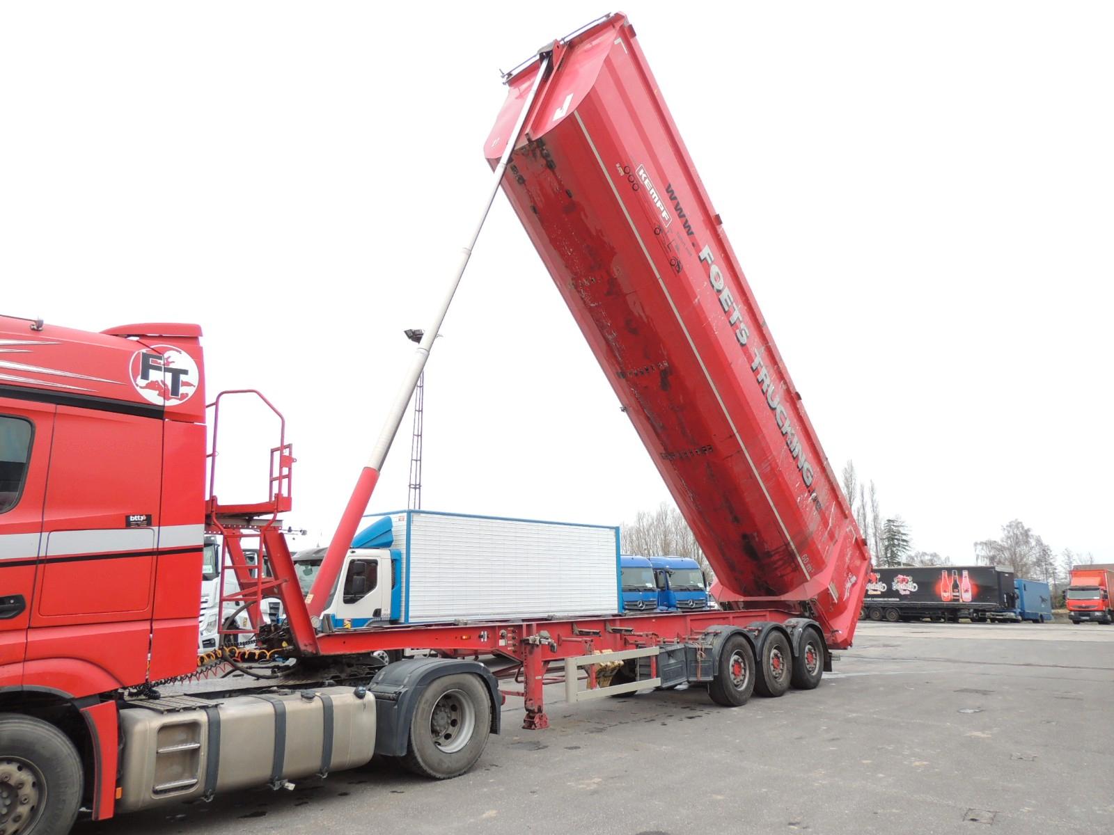 Kempf 60 m³ Hardox kipper schrott/schroot