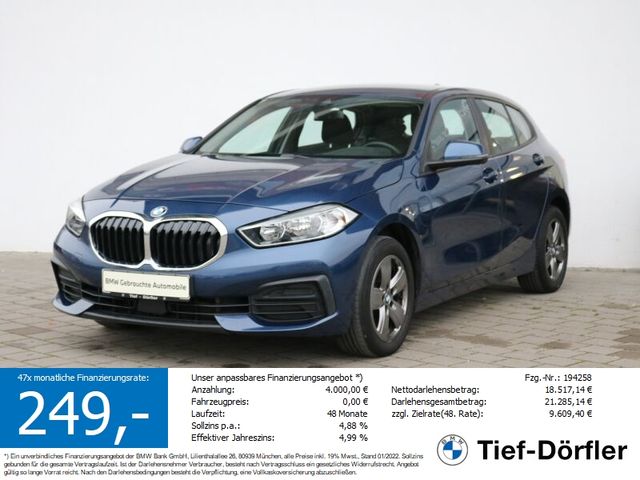 BMW 118d A Advantage PDC/DAB/TEMPO/SH/WLAN